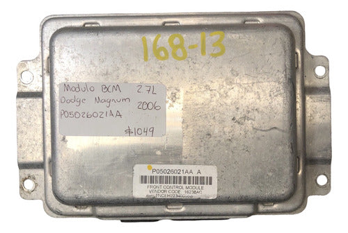 Computadora Dodge Magnum 2.7l 2006 P05026021aa
