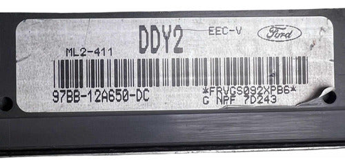 Computadora Ford Contour 2.0l 1998         97bb-12a650-dc