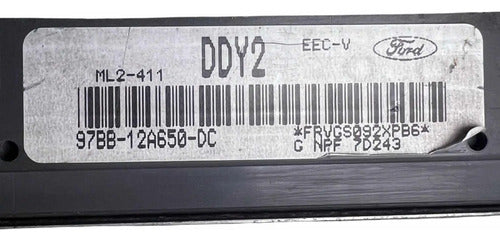 Computadora Ford Contour 2.0l 1998         97bb-12a650-dc