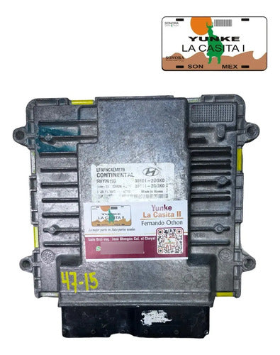 Pcm Computadora Hyundai Sonata 2.4l 2015-2017 39101-2ggk0