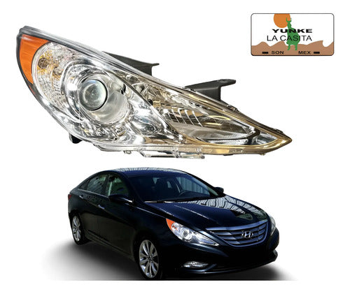 Faro Rh Hyundai Sonata 2011-2014 Derecho/pasajero