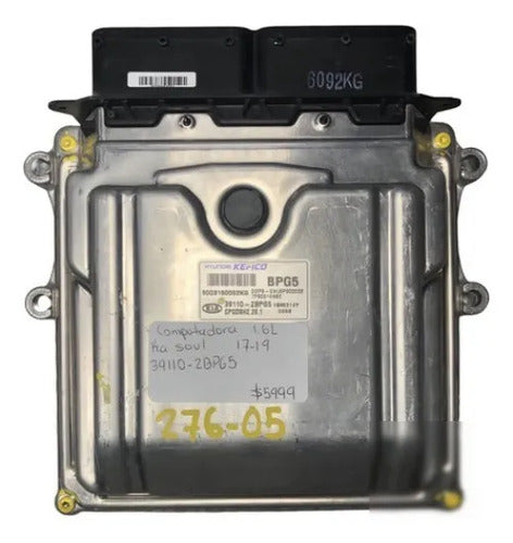 Pcm Computadora Kia Soul 1.6l A/t 2017-2019 39110-2bpg5 P2