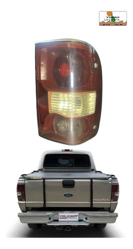 Calavera Rh Ford Ranger 2005-2008 Derecho/pasajero Rojo