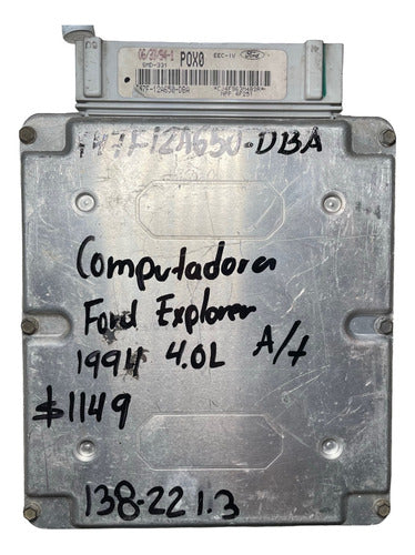 Computadora Ford Explorer 4.0l A/t 1994 F47f-12a650-dba