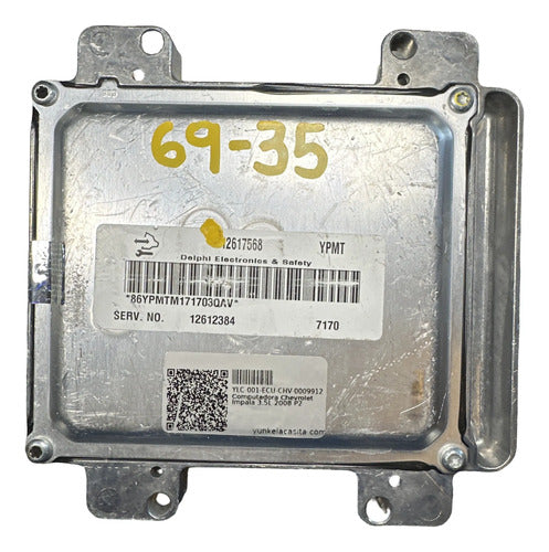 Pcm Computadora Chevrolet Impala 3.5l 2008 P2