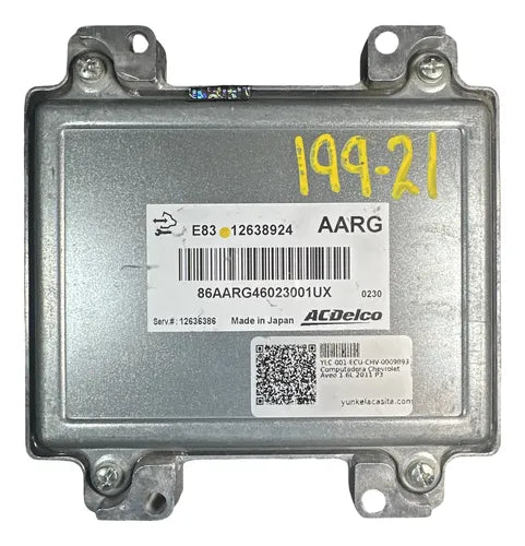 Pcm Computadora Chevrolet Aveo 1.6l 2011 P3