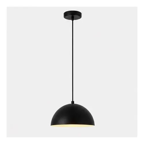Lampara Colgante Moderna Color Negro Negro