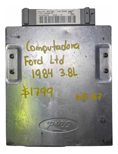 Pcm Computadora Ford Ltd 3.8l 1984 E73f-12a650-ca Mc