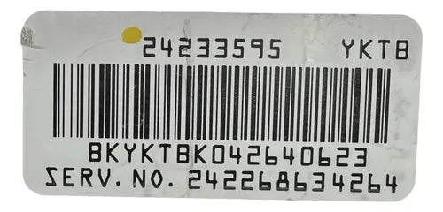 Modulo Tcm Chevrolet Trailblazer 5.3l 2005 24233595 Yktb