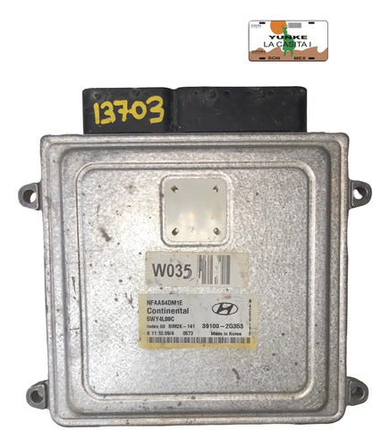 Pcm Computadora Hyundai Sonata 2.4l 09-10 39100-2g353