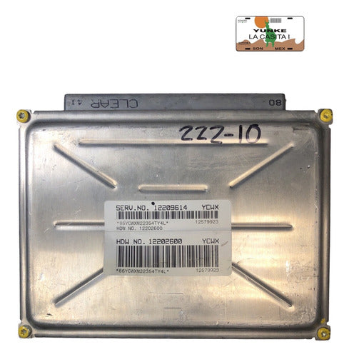 Computadora Chevrolet Malibu 3.4l A/t 00-03 12209614 (ycwx)