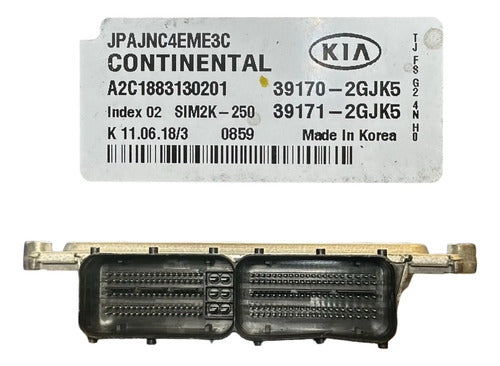 Pcm Computadora Kia Optima 2.4l A/t 2019-2020 39170-2gjk5