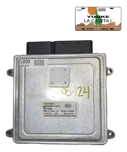 Pcm Computadora Kia Forte 2.0l A/t 2010 39102-2g090 P1