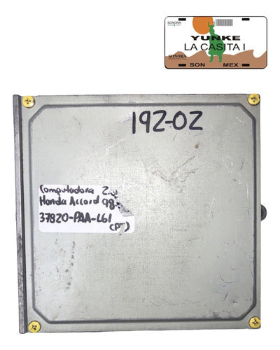 Computadora Honda Accord 2.3l A/t 98-99 37820-paa-l61 (pt)