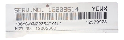Pcm Computadora Chevrolet Malibu 3.4l 00-03 12209614 (ycwx)