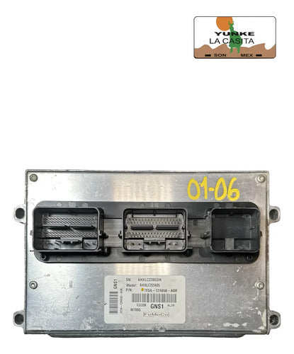 Pcm Computadora Ford Fusion 2.3l M/t 06-07 7e5a-12a650-agb