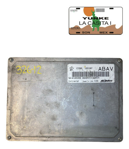 Computadora Chevrolet Equinox 2.4l 2015 12651807 (abav)