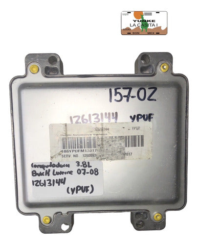 Computadora Buick Lucerne 3.8l 07-08 12613144 (ypuf)