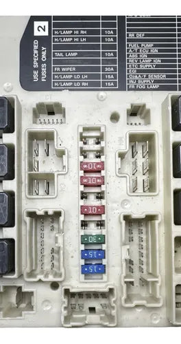 Caja De Fusibles Nissan Tiida 1.8l Std 2007-2012