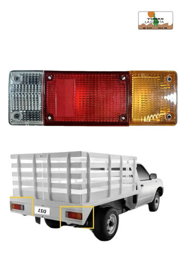 Calavera Rh Nissan D21 1994-2008 Estaquitas Derecho/pasajero Rojo