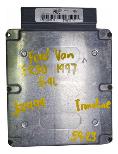 Computadora Ford Van E250 5.4l 1997        F7uf-12a650-pd