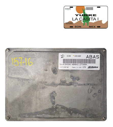 Computadora Buick Lacrosse 2.4l 2012 12651869 (abas)