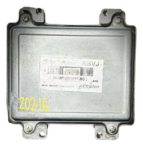 Pcm Computadora Chevrolet Sonic 1.6l 2016 12659379 (abvj)