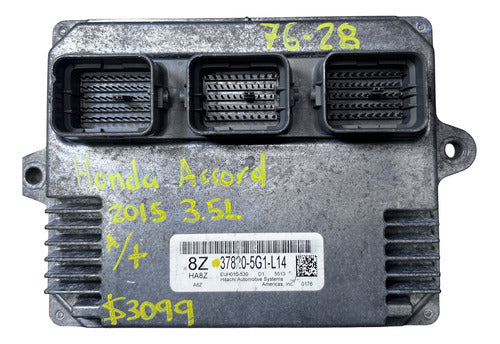 Computadora Honda Accord 3.5l A/t 2015    37820-5g1-l14 (8z)