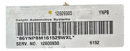 Computadora Pontiac Grand Prix 3.8l 2006 12609305 (ynpb)