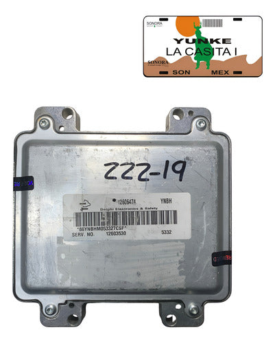 Computadora Chevrolet Impala  06-09 3.5l 12606474 (ynbh)