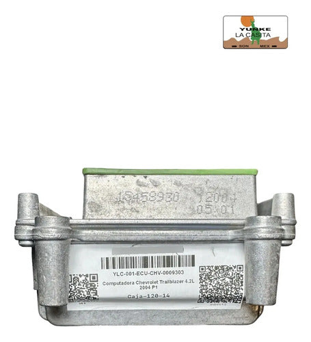 Computadora Chevrolet Trailblazer 4.2l 2004 12573576 Yhua P1
