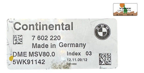 Computadora Bmw 328i 3.0l A/t 07-10 5wk91142