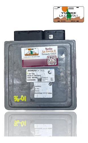 Pcm Computadora Bmw 328i 3.0l 07-10 7 567 362