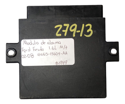 Modulo De Alarma Ford Fiesta 1.6l M/t 02-08 4s65-15604-aa