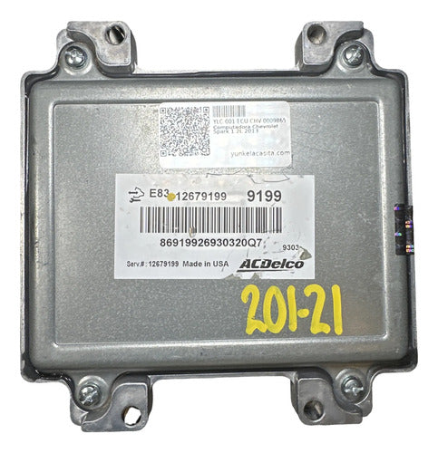 Pcm Computadora Chevrolet Spark 1.2l 2013