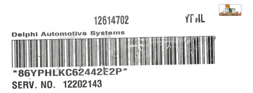 Computadora Saturn Vue 2.2l 02-07 12614702 (yphl)