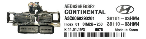 Computadora Hyundai Ioniq 1.6l A/t 2017-2020 39101-03hm4