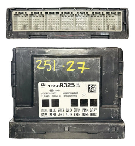 Módulo Bcm Chevrolet Cruze 1.8l A/t 2013-2016 13589325