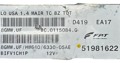 Pcm Computadora Fiat 500 1.4l 2014-2017 51981622