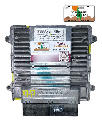 Pcm Computadora Kia Óptima 2.4l 2011-2013 39101-2g901 P1