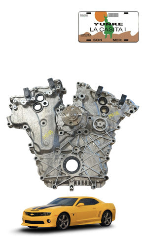 Tapa De Distribución Chevrolet Camaro 3.6l 10-16 12643744 Plateado