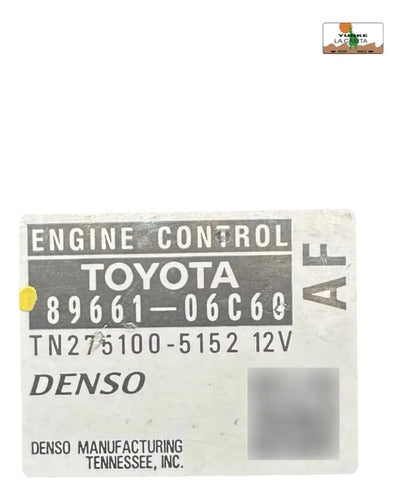 Computadora Toyota Camry 2.4l 07-11 89661-06c60 (af)
