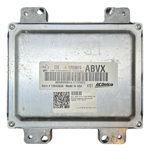 Computadora Chevrolet Spark 1.2l 2014 12659574 (abvx)