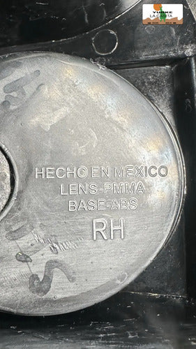 Calavera Derecha  Chevrolet S10 1982-1994 Derecho/pasajero Rojo