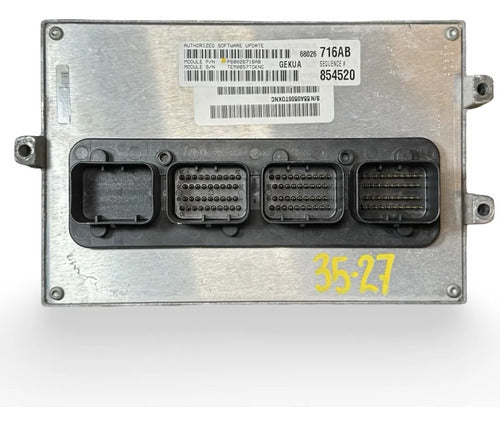Computadora Jeep Commander 3.7l A/t 2007 P68026716ab