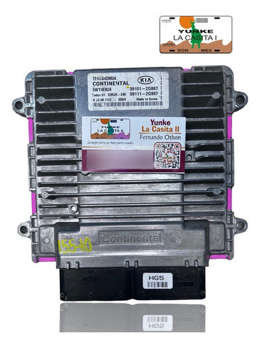 Computadora Kia Optima 2.4l 11-13 39101-2g867