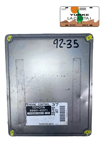Computadora Toyota Rav4 2.0l 1998 89661-42371