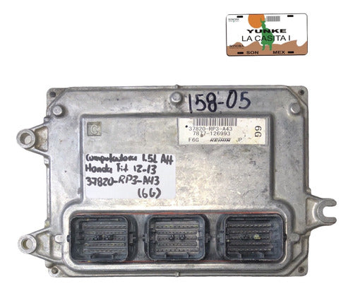 Computadora Honda Fit 1.5l A/t 12-13 37820-rp3-a43 (6g)