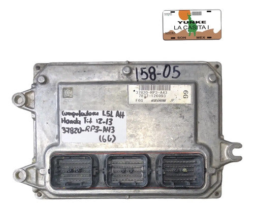 Pcm Computadora Honda Fit 1.5l A/t 12-13 37820-rp3-a43 (6g)