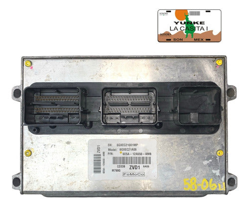 Computadora Ford Fusion 2.3l A/t 06-07 6e5a-12a650-amb